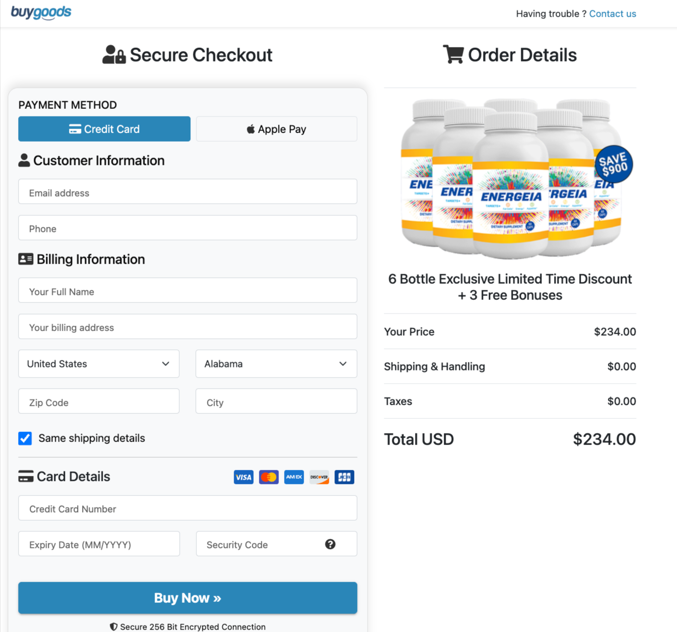 energeia-pricing-table